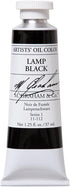 M. Graham Artist Oil Paint Lamp Black 1.25oz/37ml Tube...