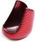 ABS Carbon Fiber Texture Car Center Control Gear Shift Knob Head Trim Cover,Gear Shift Knob Cover for Honda Civic 2022 (Red-Carbon Fber Texture)...