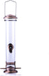 Cottage Garden 15 inch Copper Finish Weather Resistant 1 Lb. Outdoor Hanging Bird Seed Feeder...