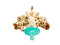 Philips AVENT Soothie Snuggle Pacifier Holder with Detachable Pacifier, 0m+, Giraffe, SCF347/01-1 Count (Pack of 1)...
