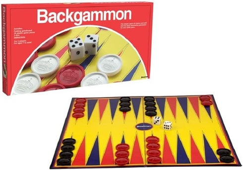 Pressman Backgammon The Classic Game of Chance and Skill That Has Been Fascinating Gamesters for Over 3,000 Years ,5"...