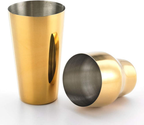 Barfly Cocktail Shaker Set, 24oz (700 ml), Gold...