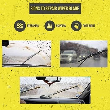 Windshield Wiper Blade Cutter & Regroover Universal Trimmer Tool Car Truck Boat Window Wipers - Vehicle Tool Quickly Restores & Repairs Wiper Blad...