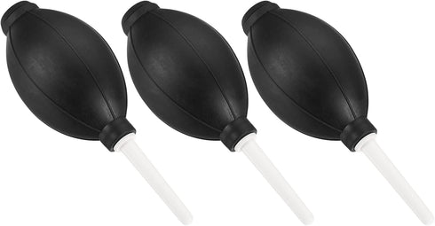 3Pack Dust Ball Air Blower - Equipment Cleaning Rubber Remove Dust & Transfer Liquid, Apply to Computer/Camera Lens/Plants (5.79 x 2.09 Inches, Bl...