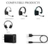 USB Micro BlueParrott Charger Cable Compatible with BlueParrott B350-XT, B450-XT, S450-XT, B350XT, B350 XT, B450XT, B550-XT Wireless NC Bluetooth ...