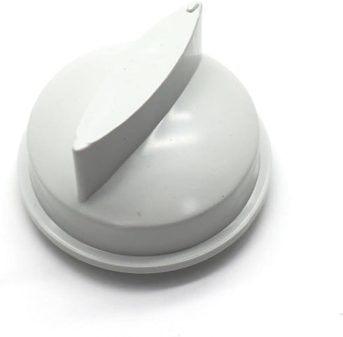 6mm/ 0.24inch Inner Hole Universal Plastic Timer Control Knobs Replacement for Microwave Oven White 10Pcs...