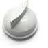 6mm/ 0.24inch Inner Hole Universal Plastic Timer Control Knobs Replacement for Microwave Oven White 10Pcs...