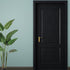Black Wallpaper Wood Peel and Stick Wallpaper 118”x17.7”Black Wood Wallpaper Decorative Self-Adhesive Film for Countertop Furniture Kitchen Wall, ...
