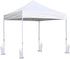 Canopy Weights Bag Leg Weight for Pop up Canopy Tent, Sand Bags for Patio Umbrella Instant Outdoor Sun Shelter (4 Pack - White)...