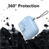 Compatible AirPods 1 AirPods 2 Case Cover with Cleaning Pen Kit, Anti-Fall Lock Design, TPU Drop Protection, Front LED Visible Cover with Rope for...