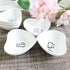 Cute Cat Ceramic Side Sauce Dishes Mini Heart shape Seasoning Dish, Sushi Soy Dipping Bowl,Serving Saucers Dishe,Meow Porcelain Small Tea Bag Hold...