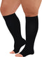 Extra Wide Calf Compression Socks Toeless for WomenMen 20-30mmHg Plus Size...