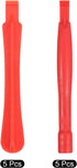 MECCANIXITY 10pcs Plastic Spudger Crowbar Professional Pry Bar Opening Repair Tools for Cellphone Mobile Phone Tablet Laptop PC, Red...