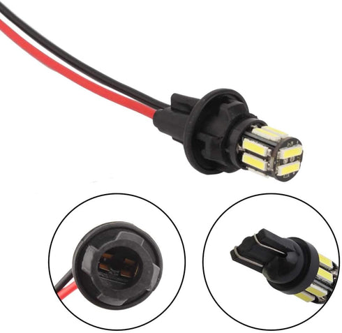 WINKA T10 194 Extension Harness Plugs Connectors Wiring Sockets for car 6Pcs...