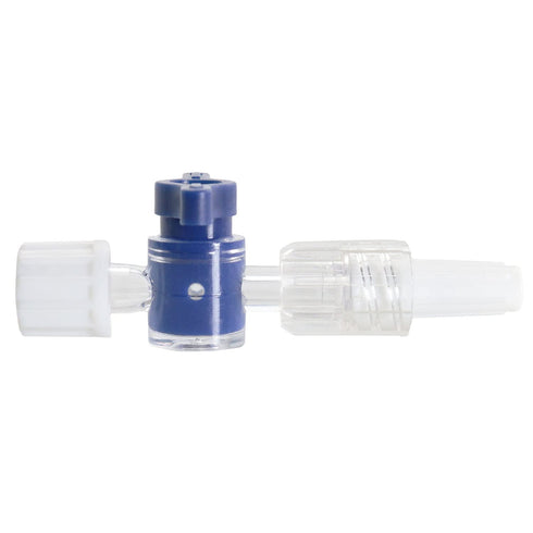 6pcs Disposable Medical Valve 2-Way Stopcocks with Luer Connections Male Lock for School Projects, Hobbies DIY Experimental Research Projects...