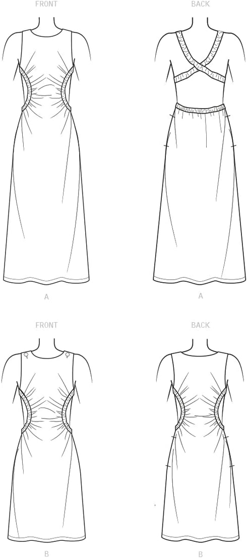 New Look Sewing Pattern 6731 Women 6-8-10-12-14-16-18...