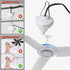Small USB Ceiling Fan 19.7”Portable Hanging Fans for Power Bank Indoor Outdoor RV Bed Room Desk Boat Coop Travel Tent Canopy Cubicle Mini 3 Blades...