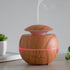 Essential Oil Aroma Diffuser Humidifier, Natural Home Fragrance Diffuser with 7 LED Color Changing Light and Waterless Auto Off, Easy to Clean (Wo...