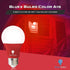 8 Pack A19 LED Red Light Bulb LED Green Light Bulb 120V E26 Base 9 Watt (60-watt Replacement) Red Bulb Red Bulb, Party Decoration, Porch, Home Lig...