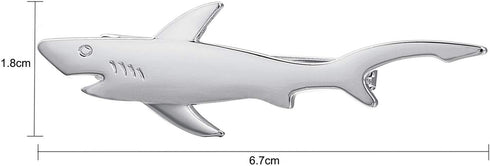 Yoursfs Novelty Marine Animals Tie Clip for Men Shark Whale Unique Cool Personalized Business Tie Bar Pin Jewelry...