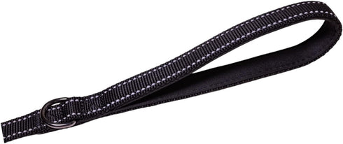 Heavy Duty Dog Leash for Large Dogs, Reflective Dog Training Leash with Neoprene Handle, Ideal for Walking, Running, and Training, 1" x 5ft, Black...