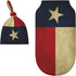 Texas Lone Star State Flag Pattern Baby Newborn 100% Cotton Swaddle Blanket with Beanie Hat Set Cotton Receiving Blankets Sleep Sack for Girls Boy...