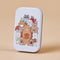 Metal Rectangular Hinged Tin Containers Empty Metal Tins Box Small Empty Tins Portable Box Containers for Storage Candies Jewelry Cards Crafts 3.7...