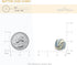 20 pcs Artistic Colored Enamel Metal Shank Sewing Coat Buttons -16mm -5/8"...