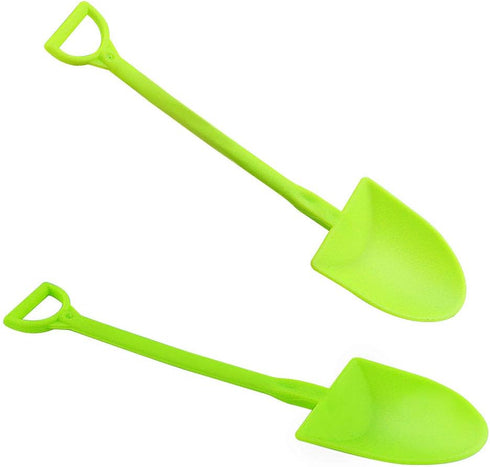100 PCS Colorful Mini Shovel Shape Spoons,Disposable Plastic Ice Cream Dessert Pudding Yogurt Sugar Shovel Spoon(4.8 Inch,Mixed Color)...