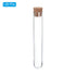 PATIKIL 10ml Plastic Test Tubes with Cork Stoppers, 20Pcs 100x16mm Tubes for Scientific Party Decoration Candy Bead Storage Bath Salt Lab Use, Cle...