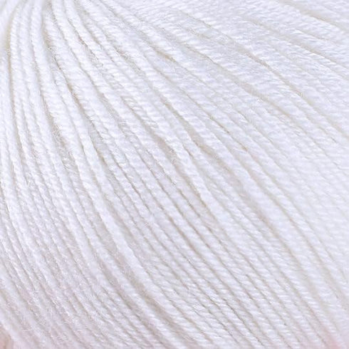 Estako Happy Wool (2 Skeins pack) 40% Merino Wool 20% Cashmere Type Polyamide 40% Acyrlic Fingering weight soft Knitting and Crochet Yarn (2 x 1.7...