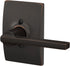 Schlage F170 LAT 716 CEN Latitude Door Lever with Century Trim, One Sided Non-Turning Dummy Door Handle, Aged Bronze...