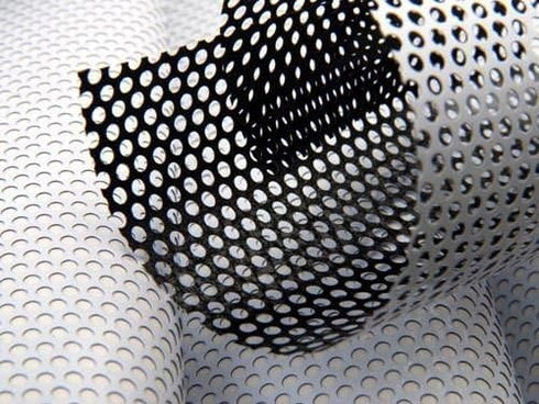 One-Way Perforated Vinyl Privacy Window Film Adhesive Glass Wrap Roll (0.5ft x 54 Inches)...