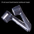 LazyMe Electric Toothbrush Heads Holder Charger Holders and 4 Toothbrush Heads Dust-Proof Covers for Oral-B Electric Toothbrush Series...