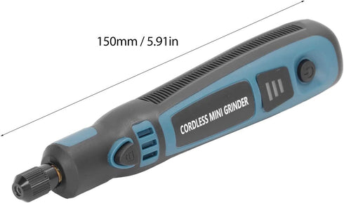Cordless Mini Grinder, 3 Speed Adjustable Electric Grinder Pen Rotary Tool Kit with 26 Accessories, USB Rechargeable Engraving Sharpening Grinding...