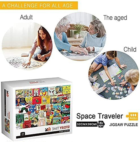 Jigsaw Puzzles 500 Pieces for Kids Adults - Vibrant Colors with Excellent Cutting Puzzles - Fits Family Challenge Puzzle Game Fun Indoor Activity ...