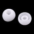 uxcell Silicone Replacement Earbud Tips, 50 Pcs 4mm Inner Hole Ear Bud Tip Noise Isolation Cap Replacement Cover for Most in Ear Earphone Headphon...