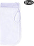 ALEGI Media Filter Bag Aquarium Extra Fine,Reusable 180 Micron Drawstring Mesh Filter Bags for Very Fine Resins Filter (7.5"*3.6" (3 Pack))...