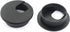 HJ Garden 2pcs 2 inch Desk Wire Cord Cable Grommets Hole Cover for Office PC Desk Cable Cord Organizer Plastic Cover Black...