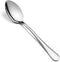 E-far Stainless Steel Teaspoons Set of 12, Modern Silverware Flatware Dessert Spoons for Home, Kitchen, Restaurant, Round Edge & Mirror Polished, ...