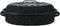 Granite Ware 15-Inch Covered Oval Roaster, 10 Lb Capacity - Enamel Steel Cookware, Dishwasher Safe & PFOA-Free, Even Heat Distribution for Roastin...