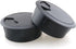 2PCS 60mm Black Plastic Cover Desk Wire Cord Cable Grommets Hole Cover Office PC Desk Cable Cord Organizer...
