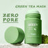 2PACK Girl Green Tea Solid Mask Green Tea Mask Stick Deep Cleaning Mud Mask Stick Oil Control Anti-Acne Eggplant Masks Purifying Clay Stick Mask S...