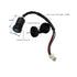 4 Wire Ignition Key Switch for 50cc-125cc ATV, Go Kart, Scooter (Female Plug, Black, 2 Position, ON-OFF)...