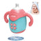 Baby Bottle Shape Teether Toy with Music and Projection, Musical Toy for Soothing Baby Teething Toys Gift for 3-18 Months Toddlers Boys and Girls...
