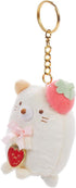 SUMIKKOGURASHI Neko San-X Original Strawberry Series Keychain...