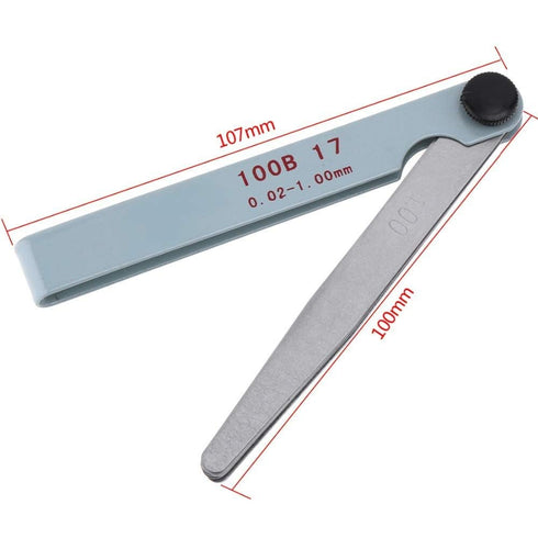 Motorcycle Engine Valve Screw Adjusting Spanner Tool + Feeler Gauge...