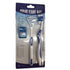 Dentistry Hygiene Oral Care Fresh Breath Teeth Tooth Tongue Cleaning Cleaner Toothbrush Scraper Flosser floss Whitening 3pcs per Kit...