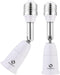 RONG&LAN E26/E27 Light Socket Extender?180 Degree Bendable, Extension Socket Extender Adapter, E26/E27 to E26/E27 Adjustable Extension, Flexible M...
