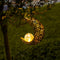 Hanging Solar Lights Outdoor Waterproof Garden Decor,Metal Decoration Moon Gifts for Yard Clearance Front Porch Lawn Driveway Patio Backyard Pathw...